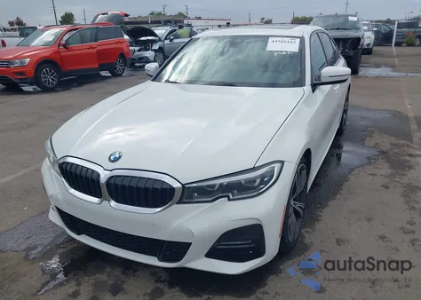 2021 BMW 330I из США, поврежденный, VIN 3MW5R1J05M8B51439
